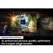 Samsung 98 inch Smart TV - 4K, 98DU9000