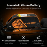 Kugoo Electric Scooter 750W 35KM Range 35KM Speed, T31