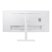 Samsung ViewFinity S6 34 inch Curved UWQHD Monitor - 100Hz - White, S65TC