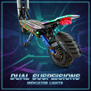 Wind Horse Electric Scooter 3000W (Dual Motor) 120KM Range 85KM Speed, H3