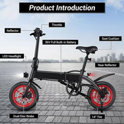 Wind Horse Electric Scooter 350W 50KM Range 35KM Speed, C19