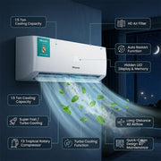 Hisense 1.5 Ton T3 Split Air Conditioner - AS18CF4SKTKA01