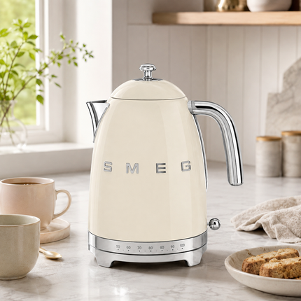 SMEG 1.7L Electric Kettle | Retro Stainless Steel Kettle