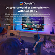 Philips 55 inch Smart QLED TV - 4K - 55PQT8169