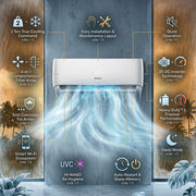 Hisense 2 Ton Inverter Split Air Conditioner - T3, AS-24TF4RBFCA00