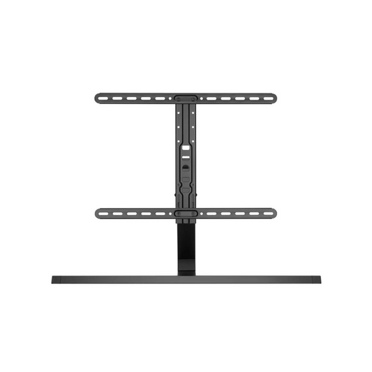 37" to 82" Contemporary Aluminum Pedestal Tabletop TV Stand