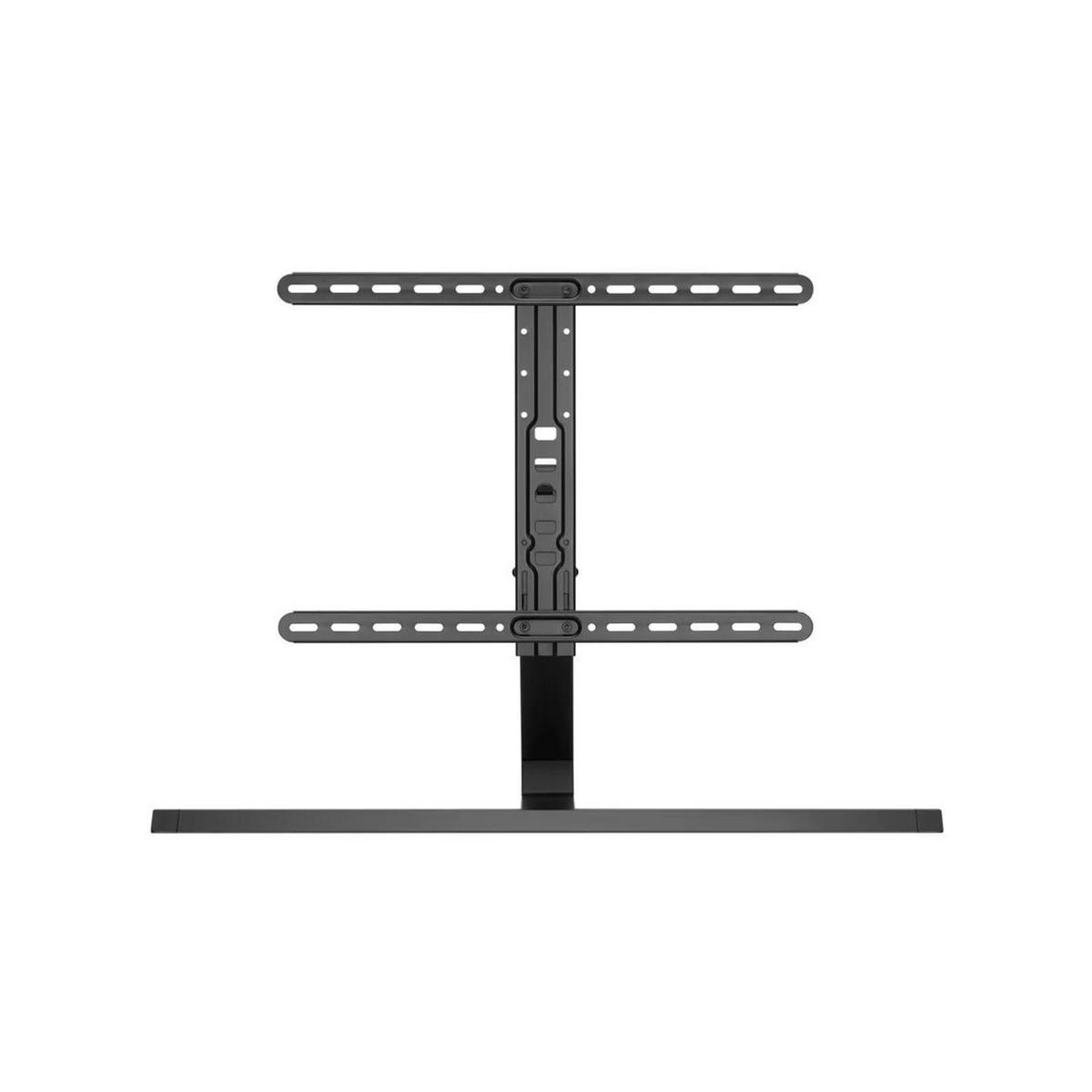 37" to 82" Contemporary Aluminum Pedestal Tabletop TV Stand