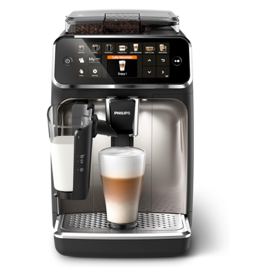 Philips 5400 Series Fully Automatic Espresso Machine EP5447/90 – 1.8L, 1500W, Black