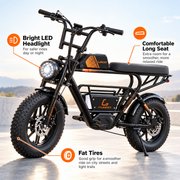 Kugoo Electric Scooter 750W 35KM Range 35KM Speed, T31