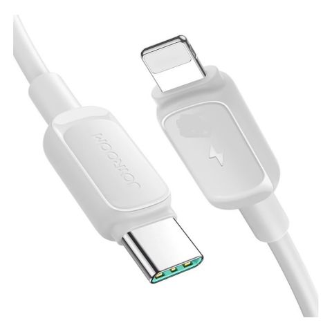 Joyroom Multi Color Series 30W PD Fast Charging Data Cable (Type-C To Lightening), 1.2m, White, S-A14