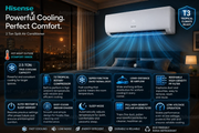 Hisense 2.5 Ton Rotary T3 Split Air Conditioner, AS-30CF4SKF01