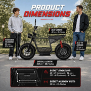 Wind Horse Electric Bike 750W 50KM Range 32KM Speed, D1