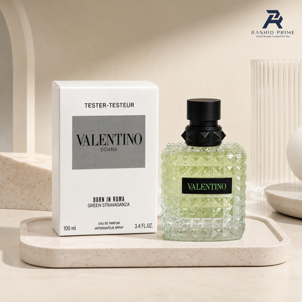 Valentino Donna Born in Roma Green Stravaganza EDP 100ml — Tester