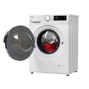 Panasonic 9kg Front Loading Washing Machine (White), NA-18MG1WAE
