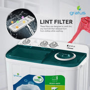KROME Washing Machine – Front Load & Top Load, 6kg–10kg