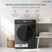 KROME Washing Machine – Front Load & Top Load, 6kg–10kg