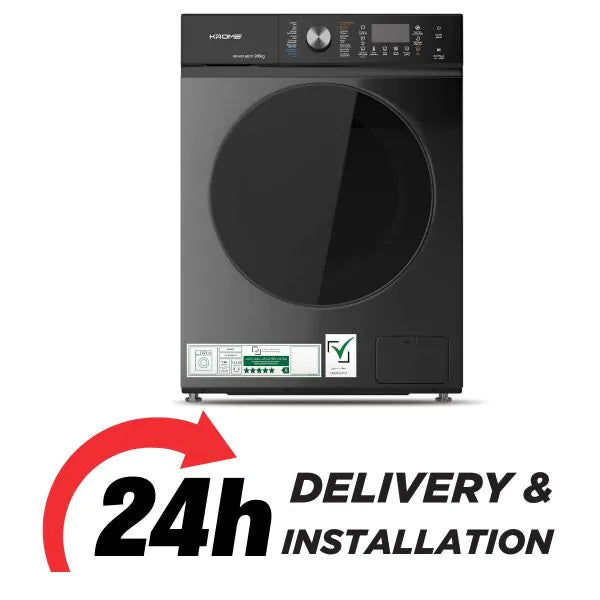 KROME Washing Machine – Front Load & Top Load, 6kg–10kg