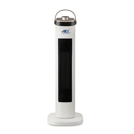 Anex Deluxe Fan Heater, 2000W, 220-240V, White, AG-5016