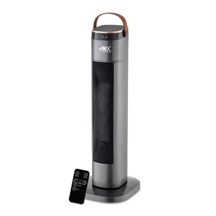 Anex Deluxe Fan Heater, 2000W, 220-240V, Black, AG-5017