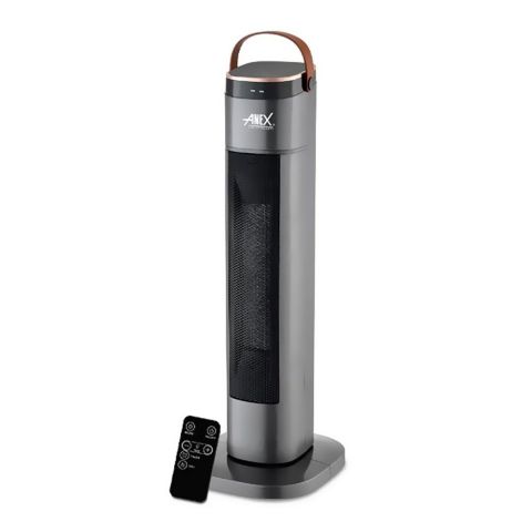 Anex Deluxe Fan Heater, 2000W, 220-240V, Black, AG-5017