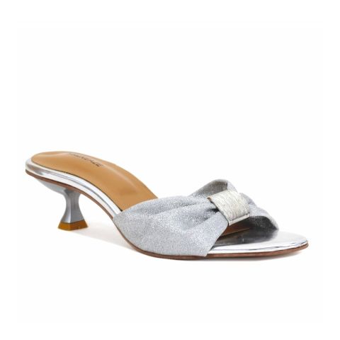 Walkeaze Women Formal Heel, Silver, 75042S