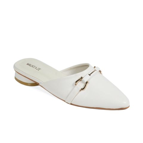 Walkeaze Women Formal Mules, Fawn, 41049S