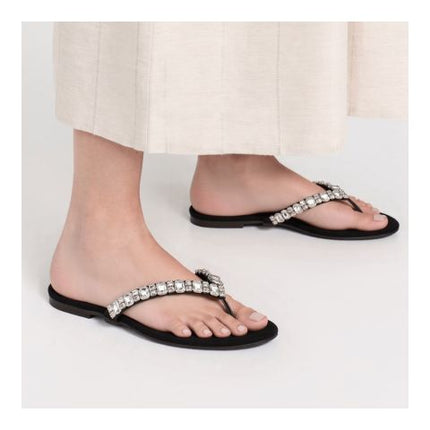 Walkeaze Women Formal Slippers, Black, 40806S